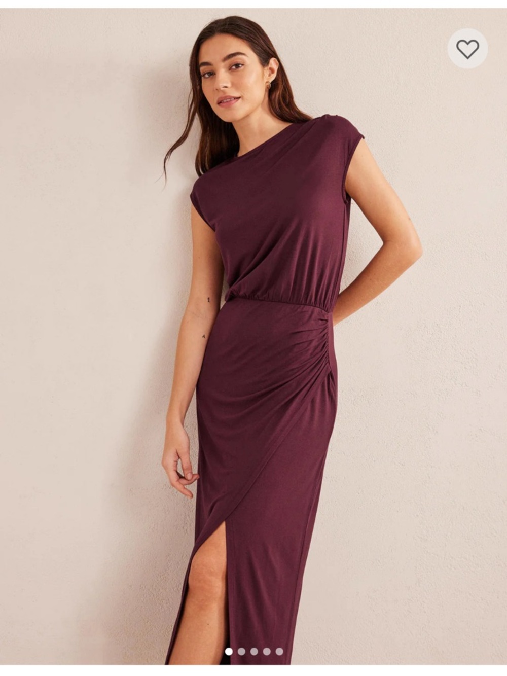 Boden Column Jersey Maxi Dress sz 16/18